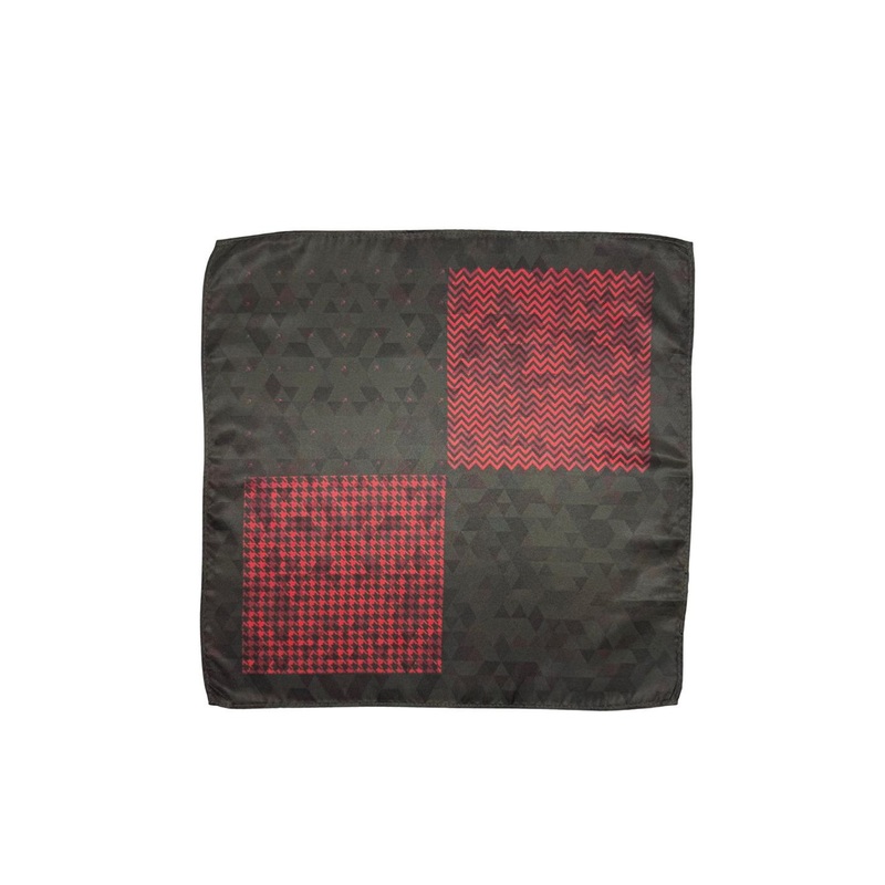 The Tie Hub Printed Reversible Pocket Squares