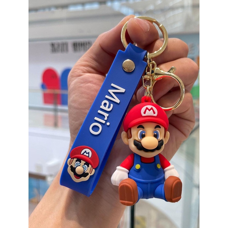 DEALSEVEN FASHION Unisex Cute 3D Super Mario Cartoon Key chain