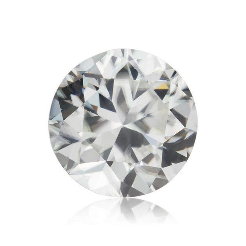 RAVIOUR LIFESTYLE Circular White zircon6.50 ratti gem stone Pendants