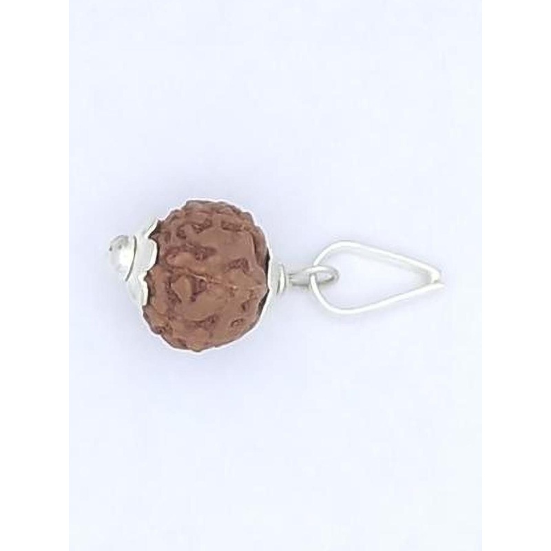 RAVIOUR LIFESTYLE Unisex 7 Mukhi Rudraksha Pendant Spherical Pendants