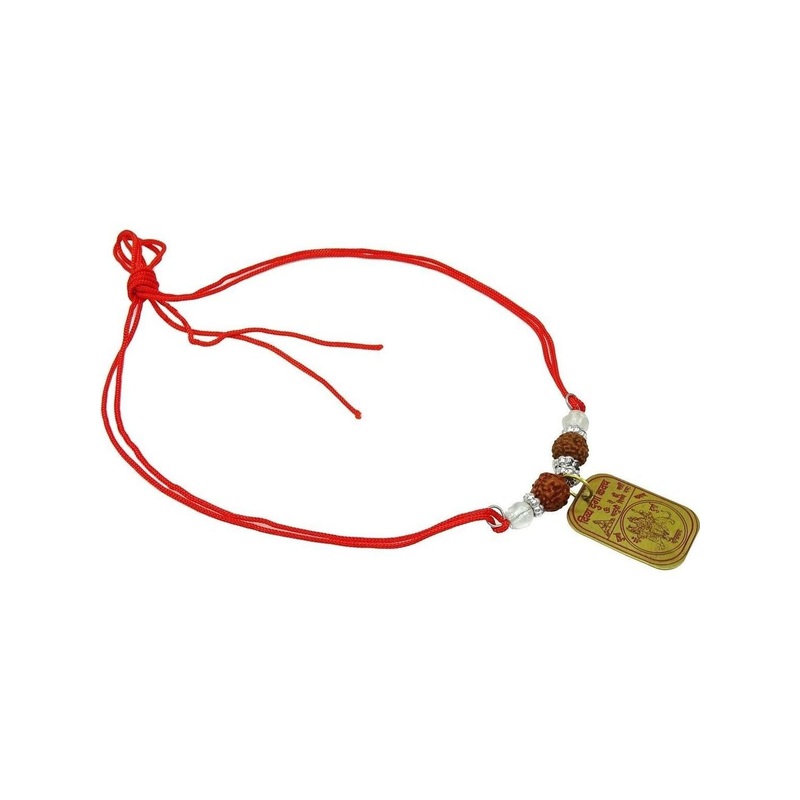 RAVIOUR LIFESTYLE Unisex Brown Square Brass Pendants