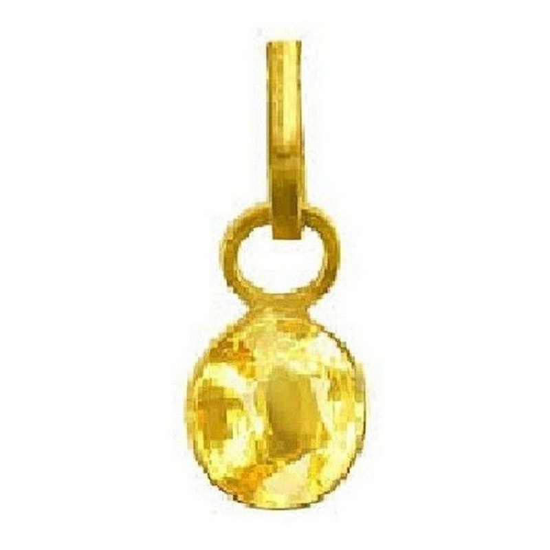 RAVIOUR LIFESTYLE Unisex Gold-Plated  Sapphire Stone Alloy Pendants
