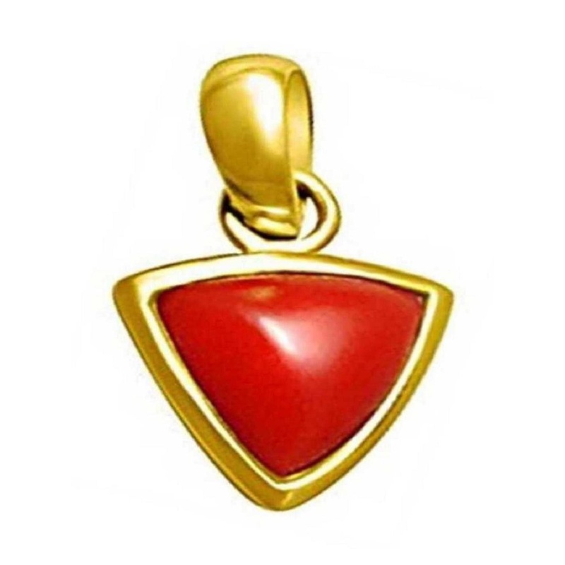 RAVIOUR LIFESTYLE Unisex Gold-Plated Triangular Pendants