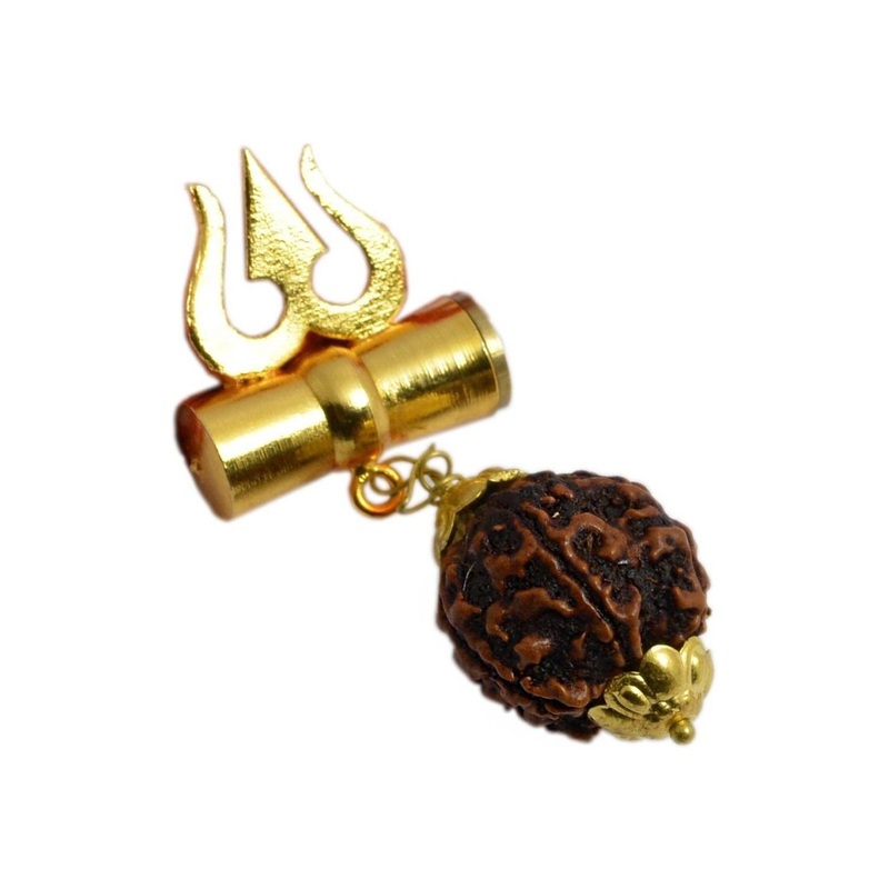 RAVIOUR LIFESTYLE Unisex Gold-Toned Brass Geometric Pendants