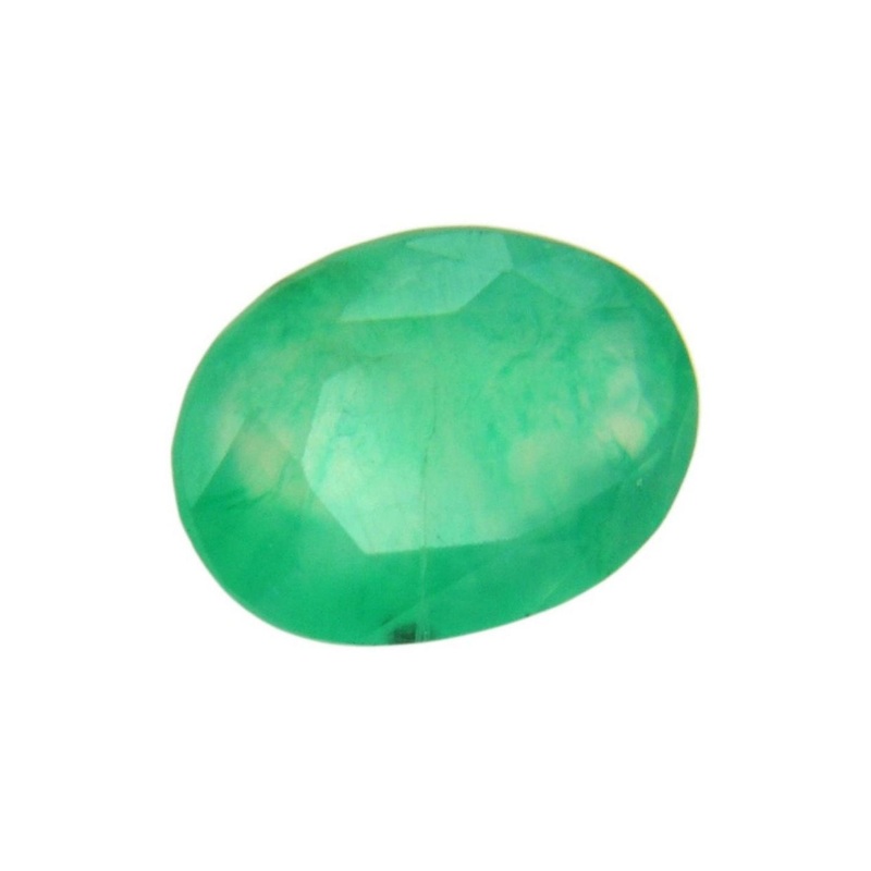 RAVIOUR LIFESTYLE Unisex Green Alloy Emerald Panna Gemstones Emerald Stone Pendant