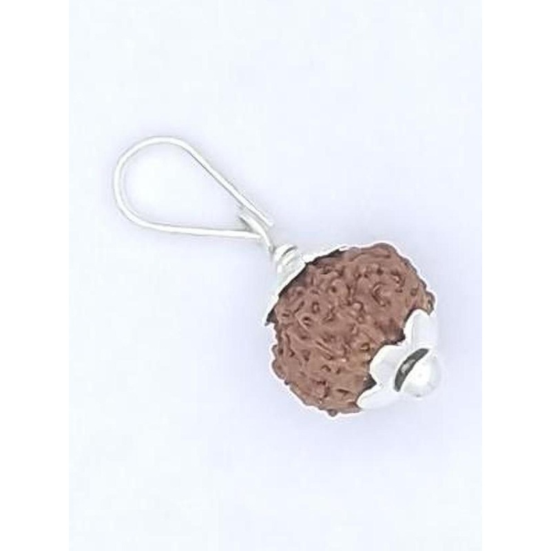 RAVIOUR LIFESTYLE Unisex Ten Mukhi Rudraksha Spherical Pendants