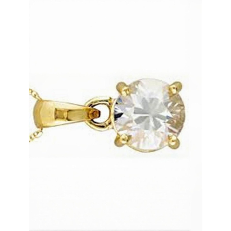 RAVIOUR LIFESTYLE Unisex White Alloy Zircon Pendants