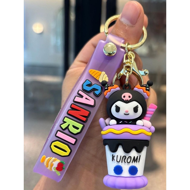 Spiaty Charming Sanrio Kuromi Key Chain
