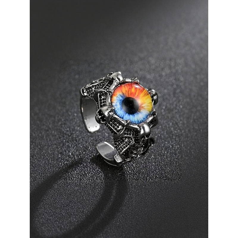 J.S ENTERPRISES Unisex Oxidised Finger Ring