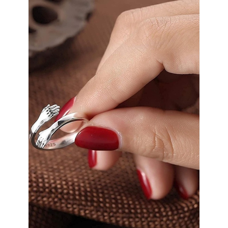 Teeragaj Cuddle Hug Adjustable Finger Ring