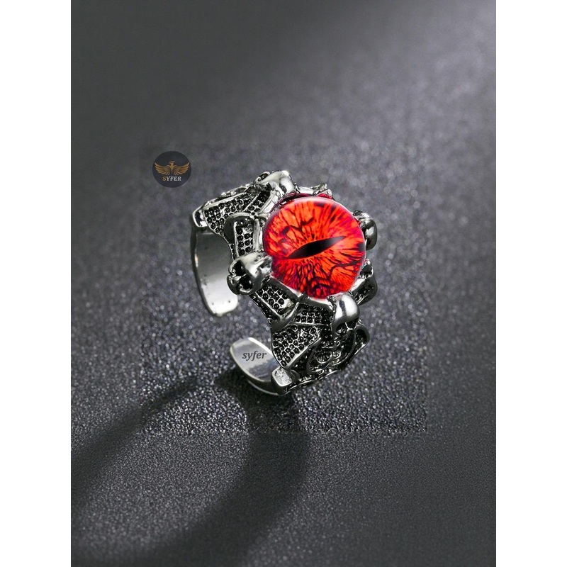 Teeragaj Eye Detail Adjustable Finger Ring