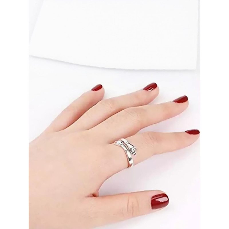 Teeragaj Stainless Steel Adjustable Finger Ring