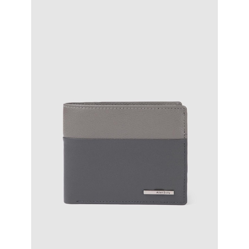 Allen Solly Men Colourblocked Leather Two Fold Wallet