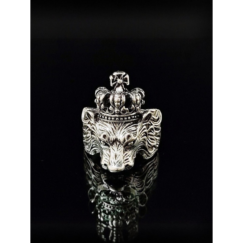 Teeragaj Lion Face King Finger Ring