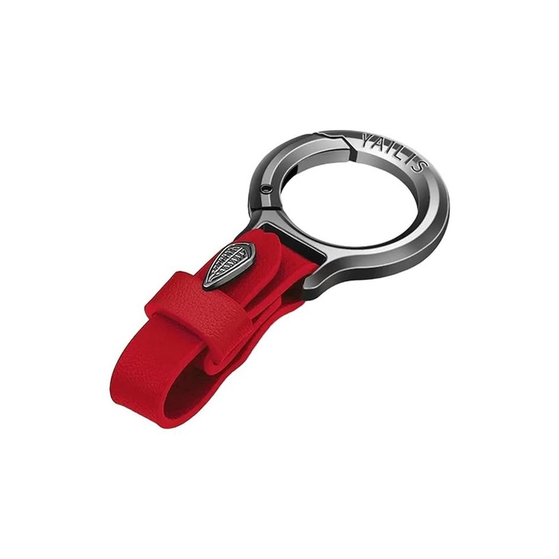 AUGEN Unisex Belt Loop Vegan Leather Key Chain