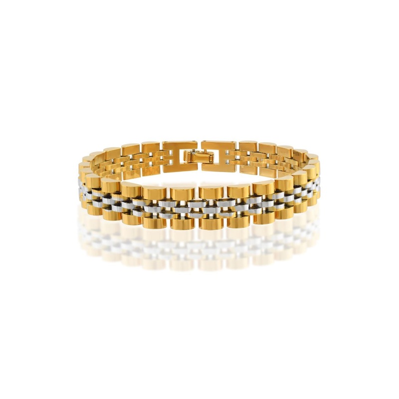 Missmister Men Gold Bracelet
