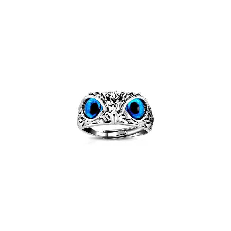Teeragaj Owl Shapped Adjustable Finger Ring
