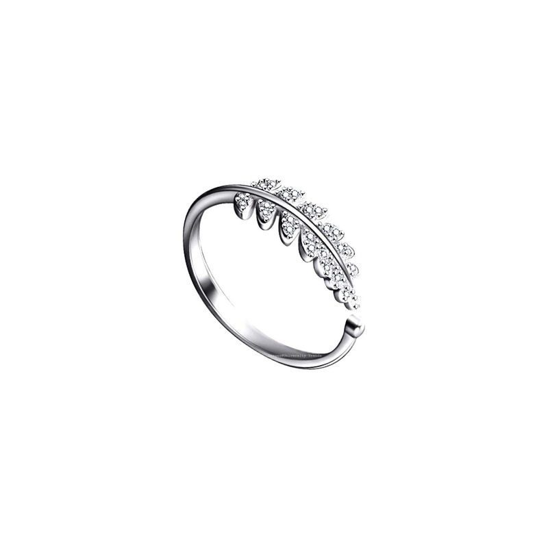 Teeragaj Stone-Studded Adjustable Finger Rings