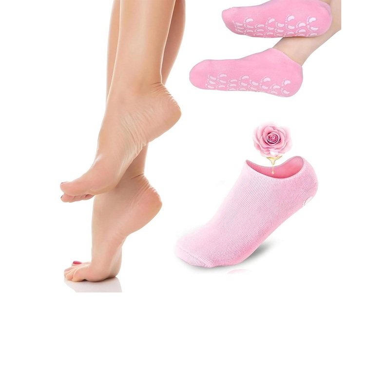 Adbeni Unisex Cotton Dry Cracked Heel Repair Ankle Length Socks