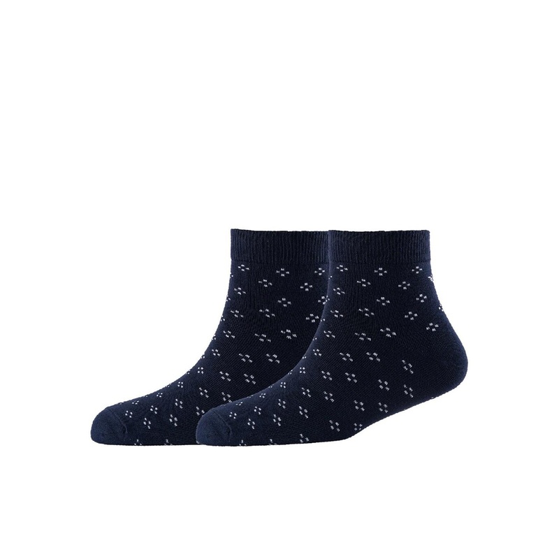 Cotstyle Pack Of 2 Patterned Cotton Ankle Length Socks