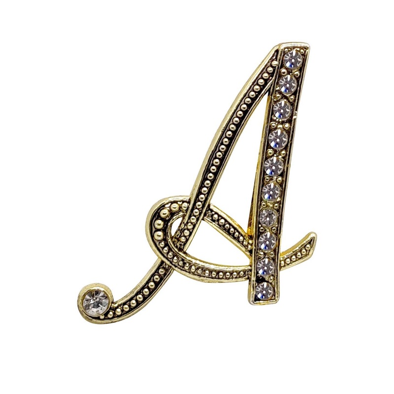 FURE Gold-Toned Plated Alloy Brooch
