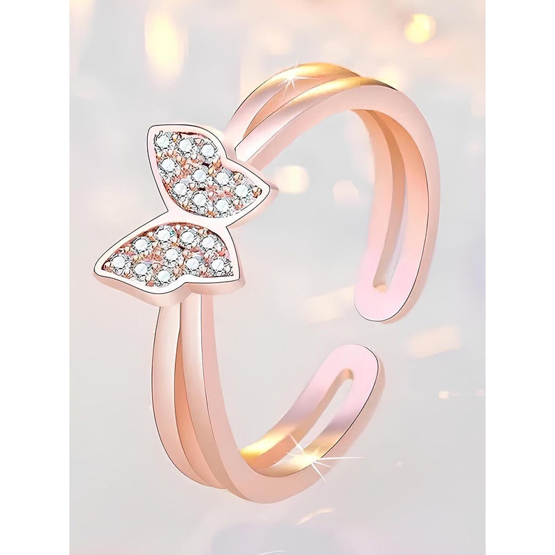 KARISHMA KREATIONS Stone-Studded Adjustable Finger Ring