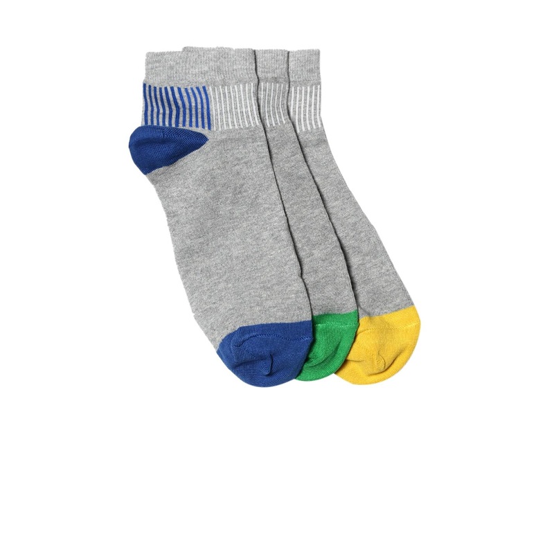 Mast & Harbour Men Set of 3 Ankle-Length Socks