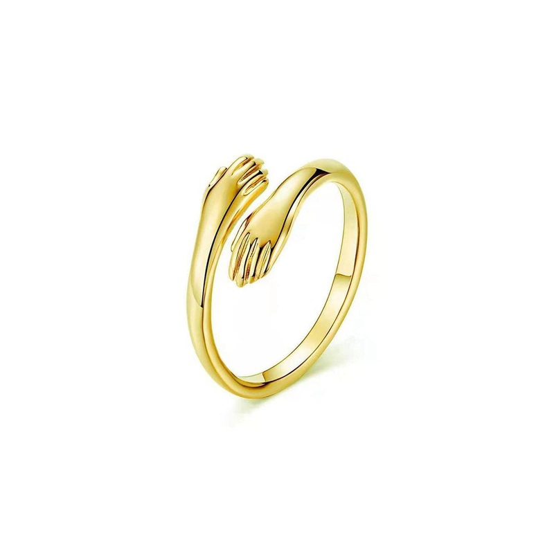 Navkar Crafts adjustable love proposal Hug Statement rings