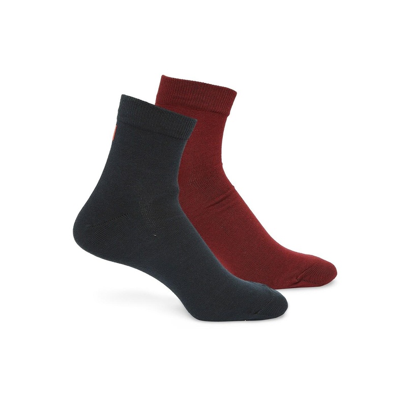 Underjeans by Spykar Men Pack Of 2 Cotton Ankle Length Socks