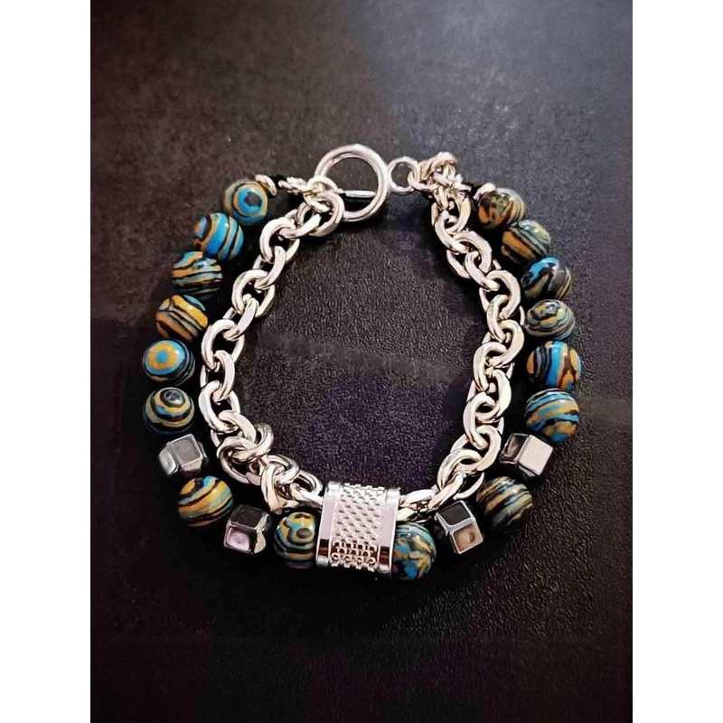 Vientiq Men Blue Bracelet