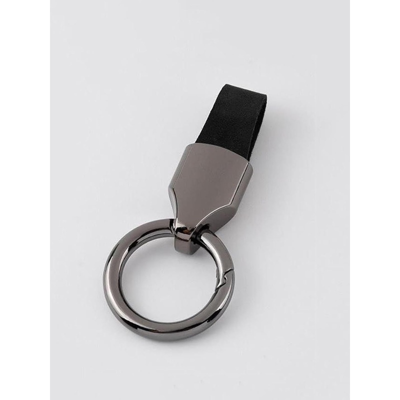 AUGEN Anti-lost Design Personalized O-shapedsnap Closure Fur Material Key Chain