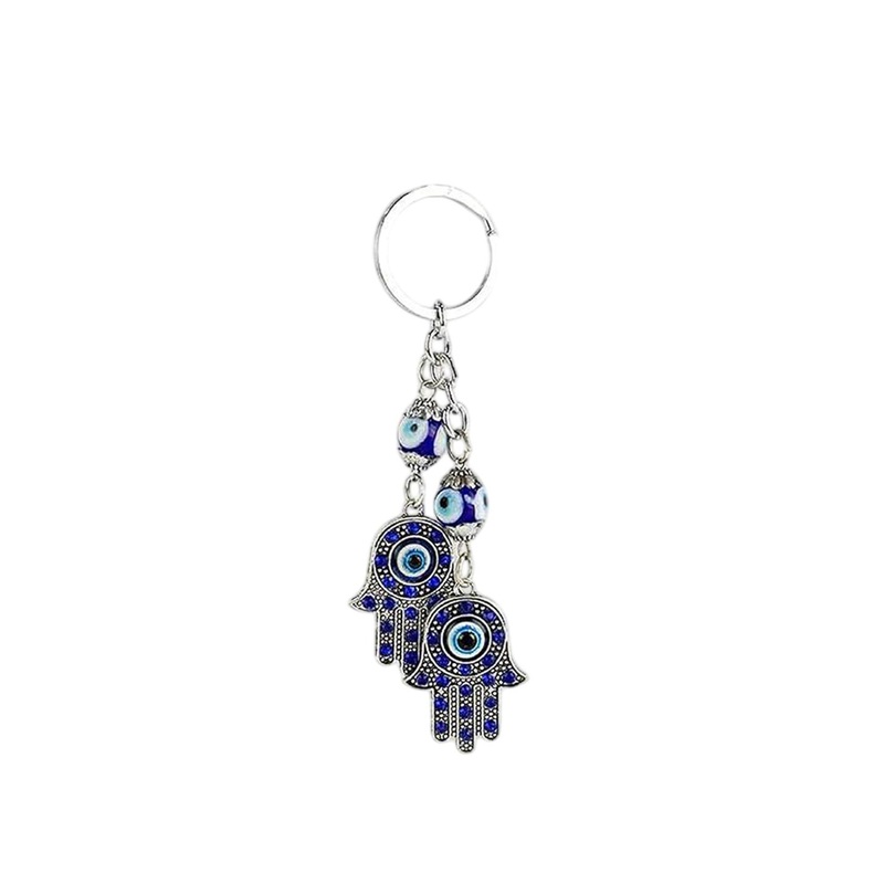AUGEN Stainless Steel Evil Eye Keychain