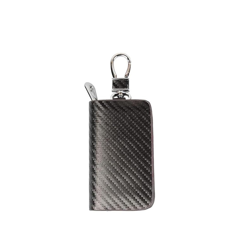 AUGEN Textured Genuine Leather Key Chain