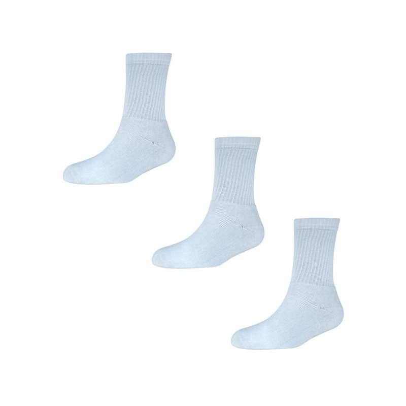 Cotstyle Pack Of 3 Terry Ankle-Length Socks