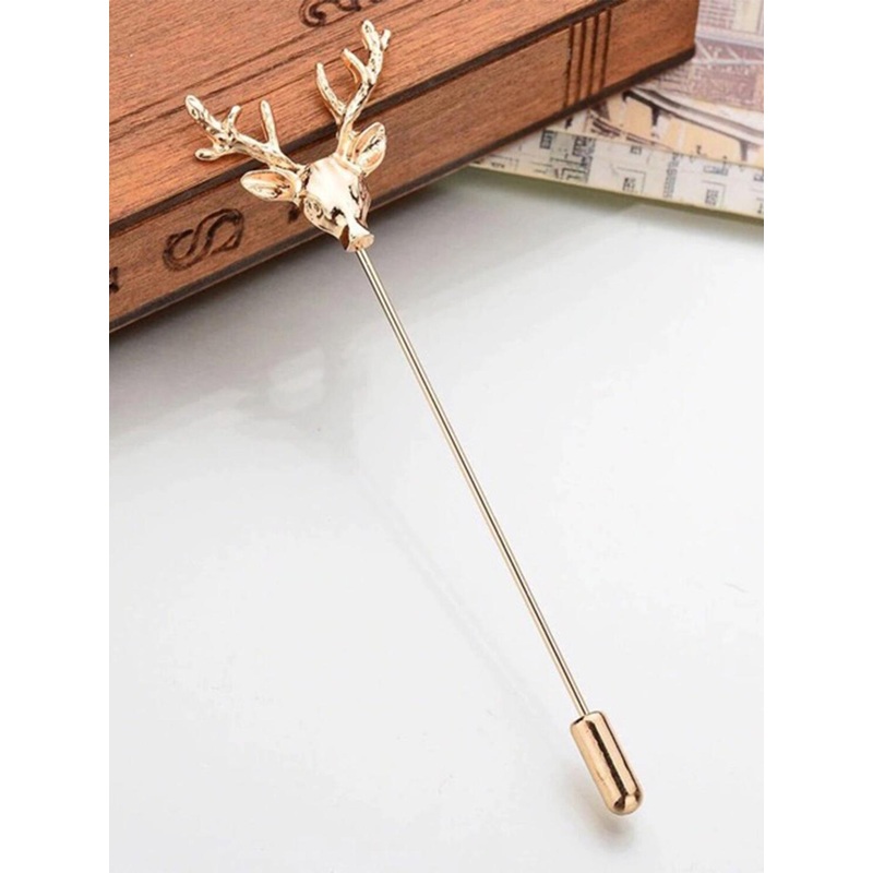Mahi Men Deer Lapel Pin
