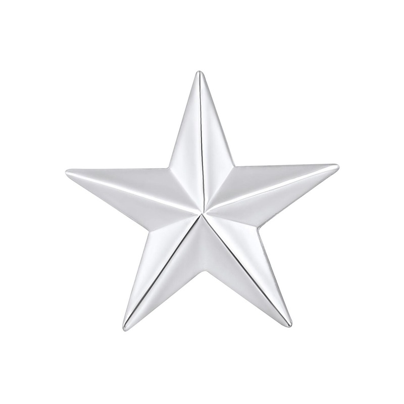 Mahi Unisex Shining Star Lapel Badge Collar Pin Brooch