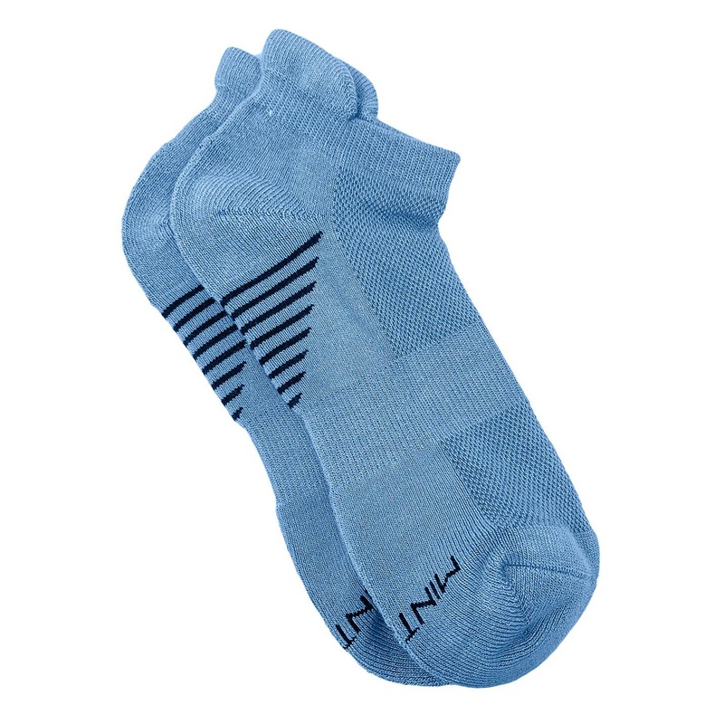 Mint & Oak Men Patterned Ankle-Length Bamboo Sports Socks