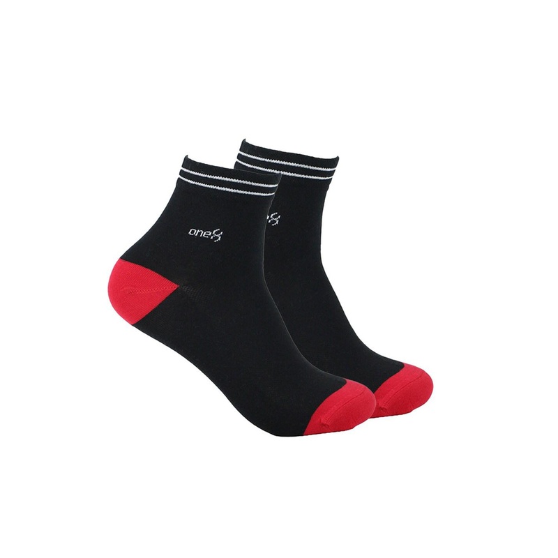 One8 Men Pack of 2 Stretchable Ankle-Length Socks