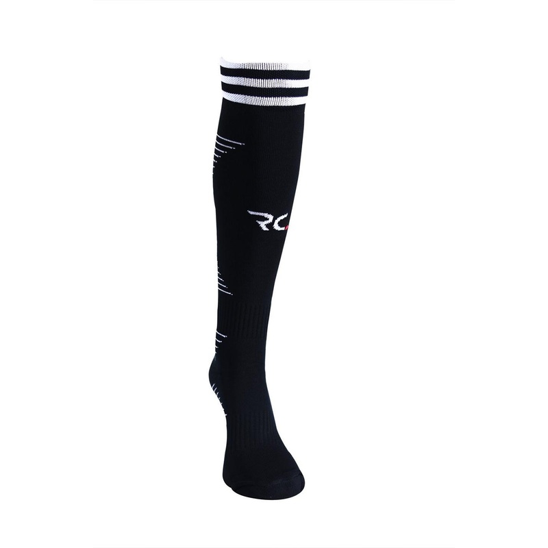 RC. ROYAL CLASS Men Striped Football Knee-Length Cushioned Socks