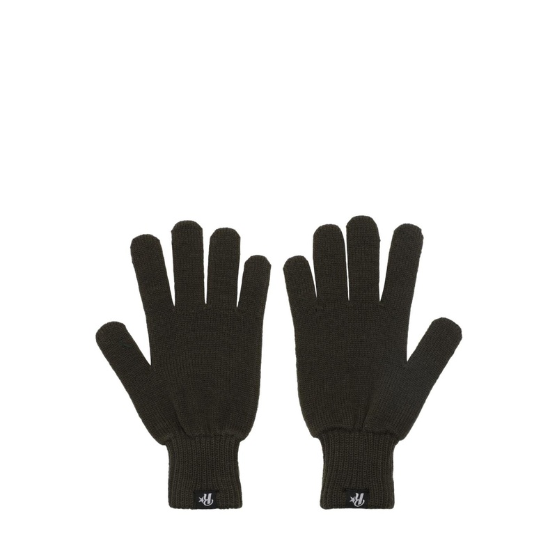 Roadster Men Olive Green Acrylic Gloves