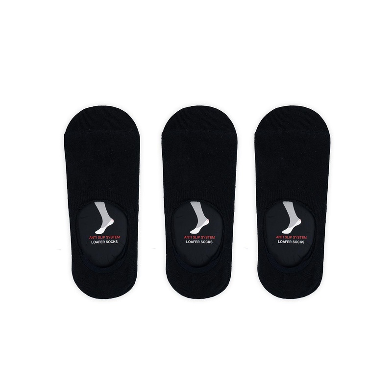 Socksxpress Men Pack Of 3 Shoe-Liner Socks