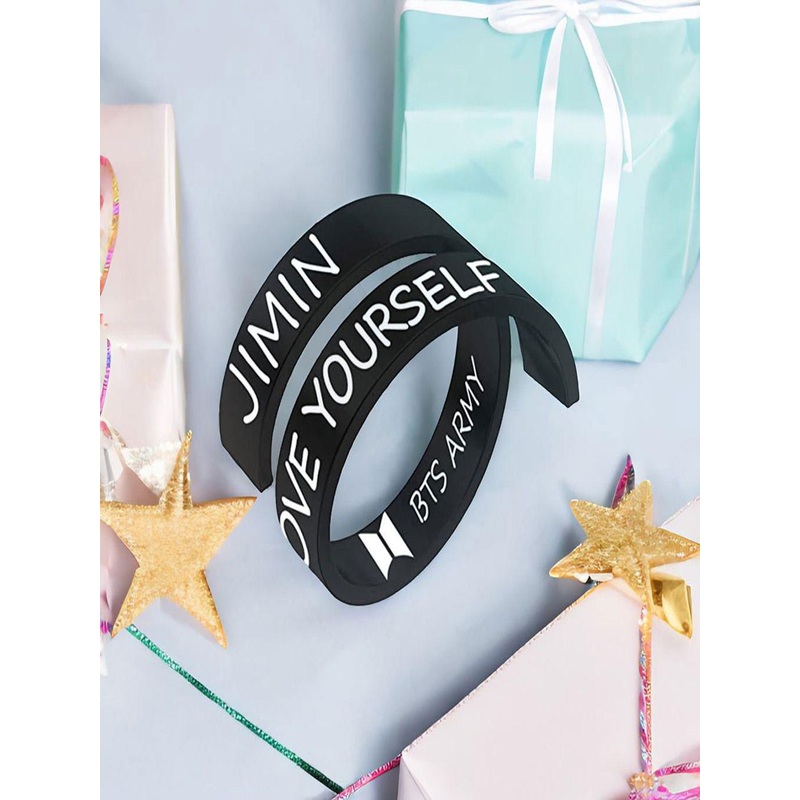 UNIVERSITY TRENDZ BTS JIMIN Engraved Finger Ring