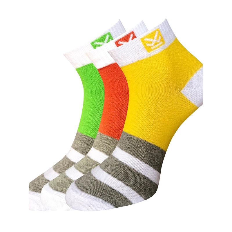 WROGN Men Pack Of 3 Patterned Ankle-Length Socks