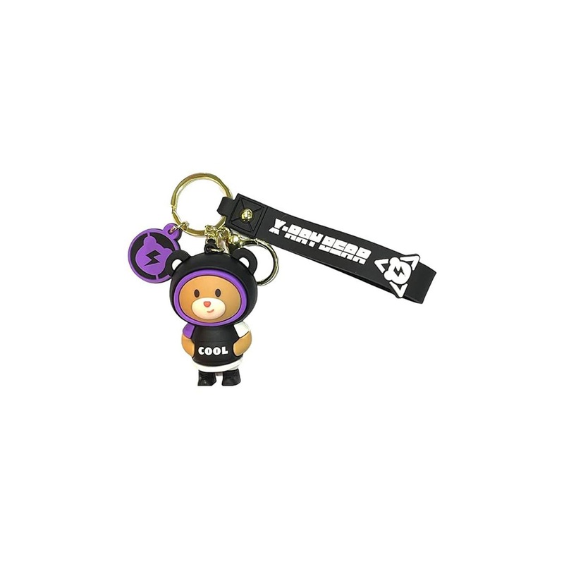 AUGEN Cute Teddy Bear Charm Key Chain