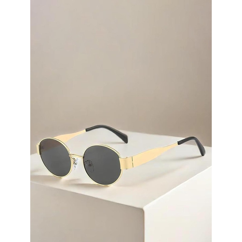 AUGEN Unisex Oval Sunglasses with UV Protected Lens VI-SG-216-C2