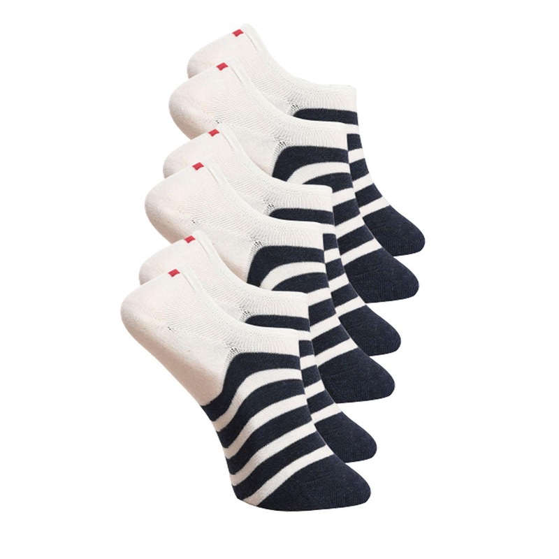 BAESD Unisex Pack Of 3 Striped Socks