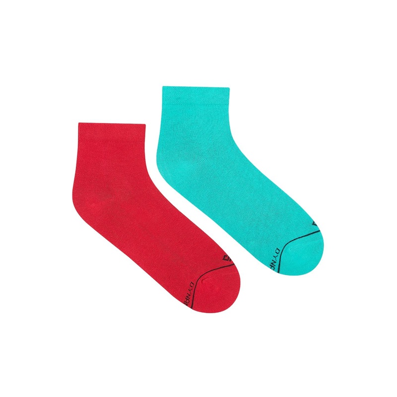 Dynamocks Men Pack Of 2 Solid Above Ankle-Length Socks