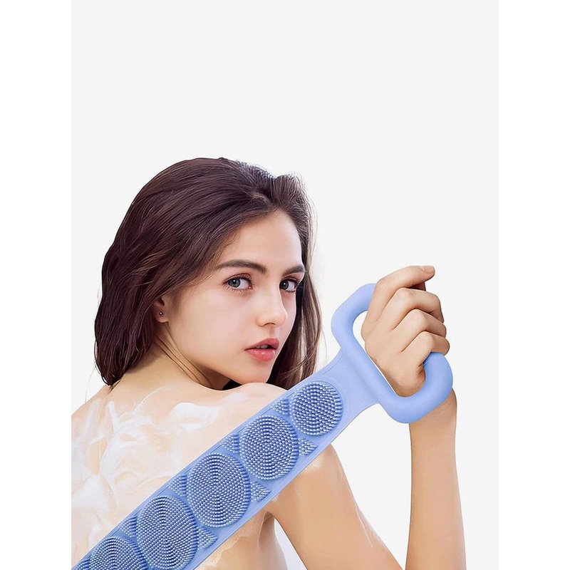 HASTHIP Soft Silicone Bath Brush – Blue