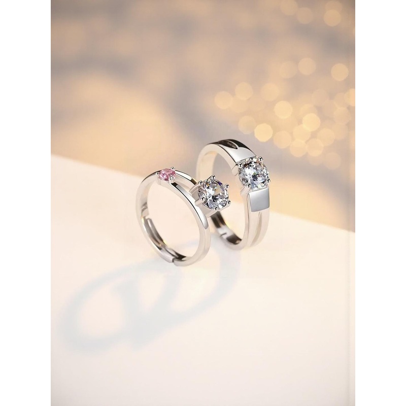 J.S ENTERPRISES Unisex Contemporary Stainless Steel Finger Ring