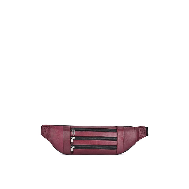 K London Textured Leather Waist Pouch